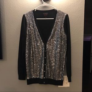 Sequin cardigan